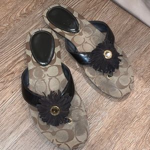 Coach sandals